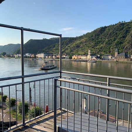 Ferienwohnung drei Burgen Blick Sankt Goar Exterior foto